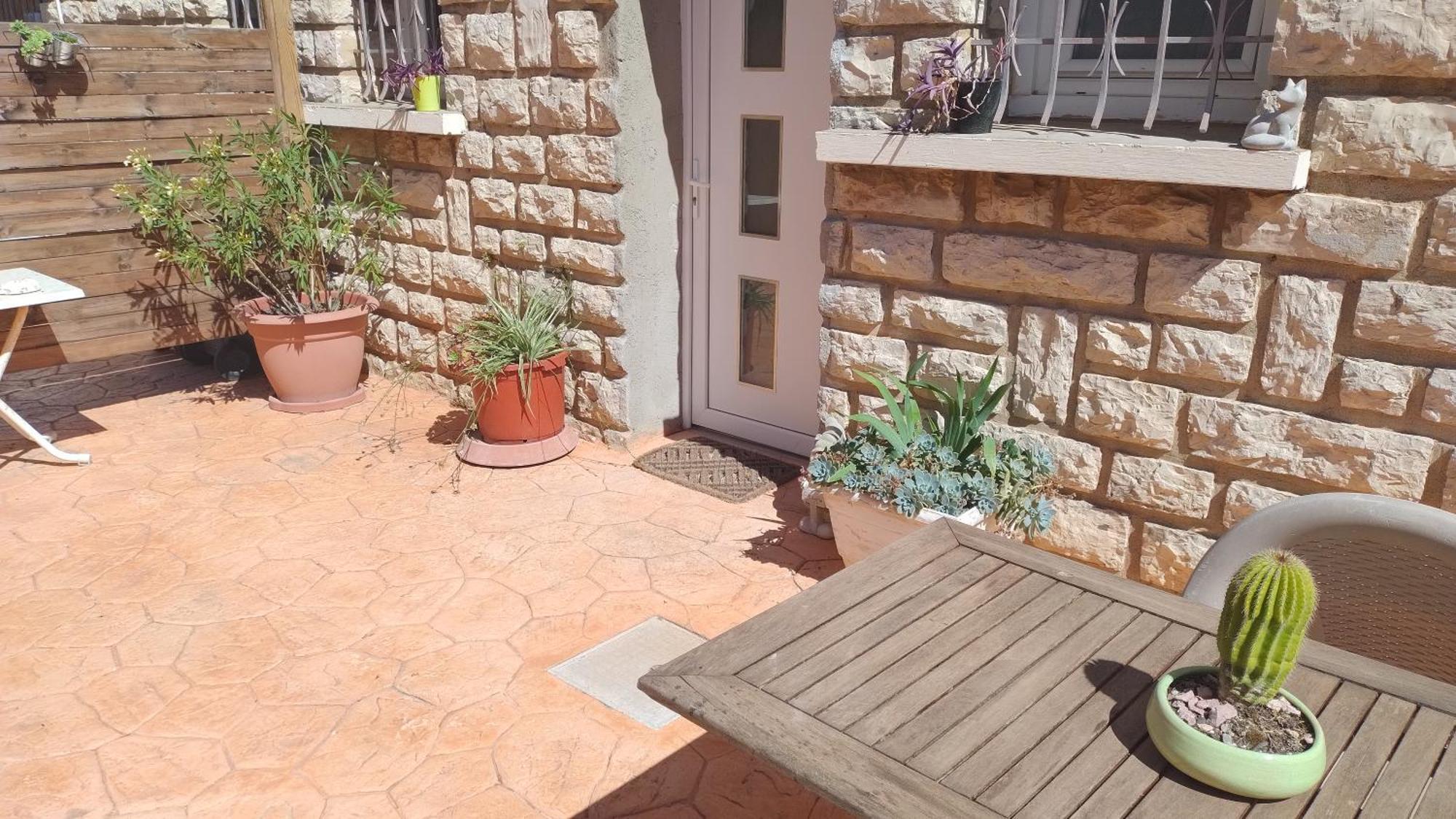 Appartement Entre Mer Et Gardiole フロンティニャン エクステリア 写真